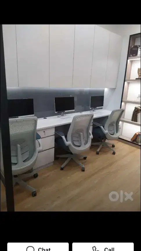 Office space in glass facade 500sft carpet 75000 rent