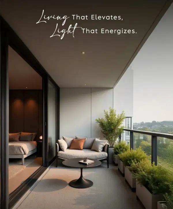 3 BHK - 3 Bathroom - 1090 sqft 3BHK,Luxurious property@Balewadi highstreet