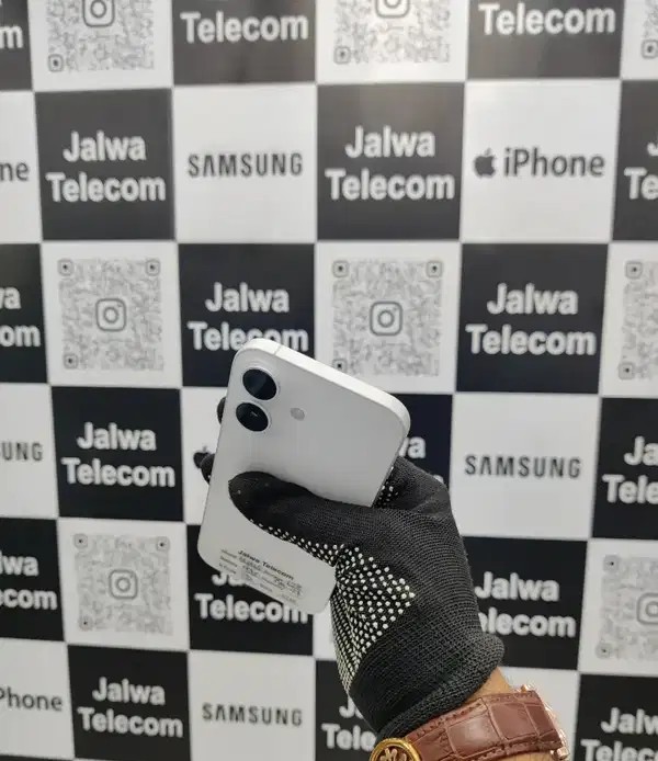 APPLE IPHONE 16 128GB WHITE BT:-97% WITH APPLE CARE PLUS TILL NOVEMBER